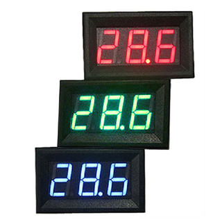 Oyang 0.56 inch dc 0v-30.0v đầu đồng hồ đo điện áp 3 dây led vôn kế kỹ thuật số có bảo vệ phân cực ngược
