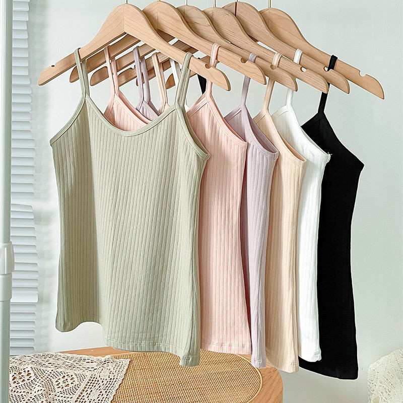Sọc Spaghetti Top Camisole Cotton Cho Nữ - Phù Hợp Nhiều Kích Cỡ