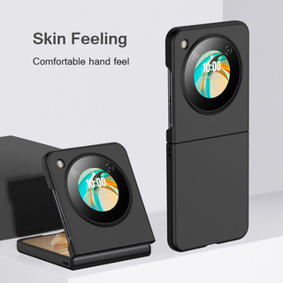 Ốp Điện Thoại Mờ Thân Thiện Với Da Màu Kẹo Cho ZTE nubia Libero Flip 3 2 Flip3 Flip2 LiberoFlip 5G Slim Hard PC Chống Sốc Ốp Lưng