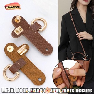 Rwan1 Khóa biến hình, Dây da thật không đục lỗ thay thế, Dây đeo vai Túi xách đeo chéo cho Longchamp