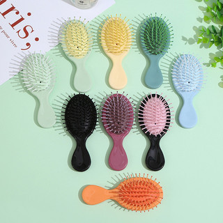 Elbbkg Macaron Màu Đệm Không Khí Lược Chống Tĩnh Túi Khí Lược Di Động Mini Chải Tóc Massage Tạo Kiểu Dụng Cụ Du Lịch Tại Nhà Trẻ Em Nữ Quà Tặng Mới