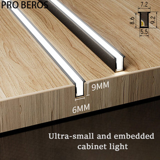 Pro beros led đèn bếp dưới tủ cảm biến chuyển động siêu sáng dưới đèn quầy cho phòng ngủ