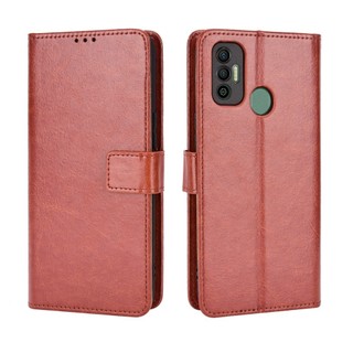 Khe cắm thẻ Vỏ điện thoại cho Tecno Spark 7 Ốp lưng bằng da PU Giá đỡ Tecno Spark7T 7 Vỏ lật Da gấp từ tính