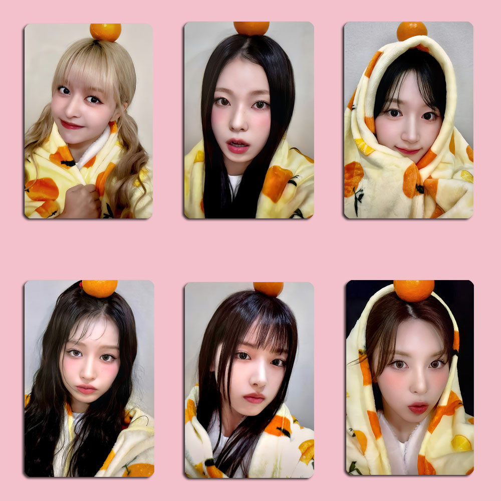 6pcs NMIXX Photocards Fe3O4: BREAK Album DASH Lomo Cards LILY HAEWON SULLYOON BAE JIWOO KYUJIN Kpop 