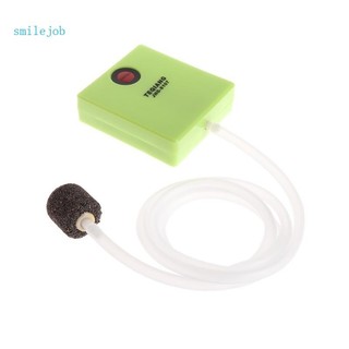 Bể cá Mini di động chạy bằng pin AA cho máy bơm oxy máy sục khí bể có đá không khí và Tu