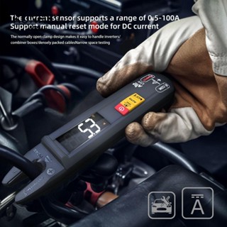 KUNHEV Đồng hồ vạn năng thông minh, Máy đo kẹp kỹ thuật số RMS đích thực, Máy đo dòng điện kẹp AC chuyên nghiệp có độ chính xác cao chuyên nghiệp