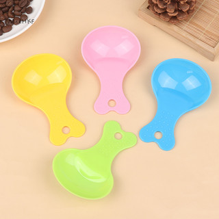 Mcehkf 1pc thức ăn cho thú cưng muỗng nhựa thức ăn cho chó con thức ăn muỗng cốc đo thức ăn cho mèo muỗng thức ăn cho thú cưng đồ ăn mới