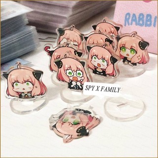 Tốt SPY × GIA ĐÌNH Mini Hình Anya Đồ Chơi Mô Hình Dễ Thương Giá Đỡ Đĩa Anime Standee Bộ Sưu Tập Trang Trí Quà Tặng