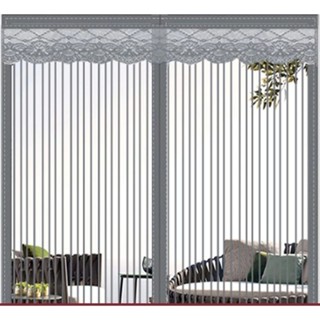 Rèm chống muỗi cửa sổ dán tường từ tính có nam châm tự đóng, không khoan, ngăn muỗi côn trùng