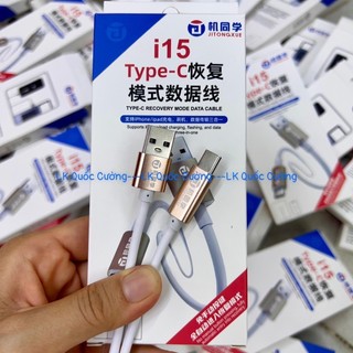 Cáp iData Jitongxue i15 Type-C/ đưa máy về Recovery 15-15PM