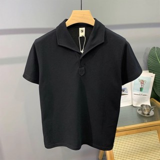 Áo thun nam，áo thun form rộng，cực lớn 150.00kg áo thun mùa hè nam thời trang tay ngắn cổ polo áo thun nửa tay áo sơ mi thời trang，áo polo nam