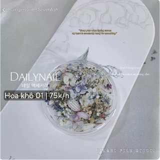 Hoa khô Design móng Hàn Cao cấp
