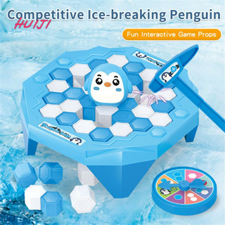 Đồ chơi cứu hộ tàu phá băng Mini của HUIJIPenguin cho bé và bố