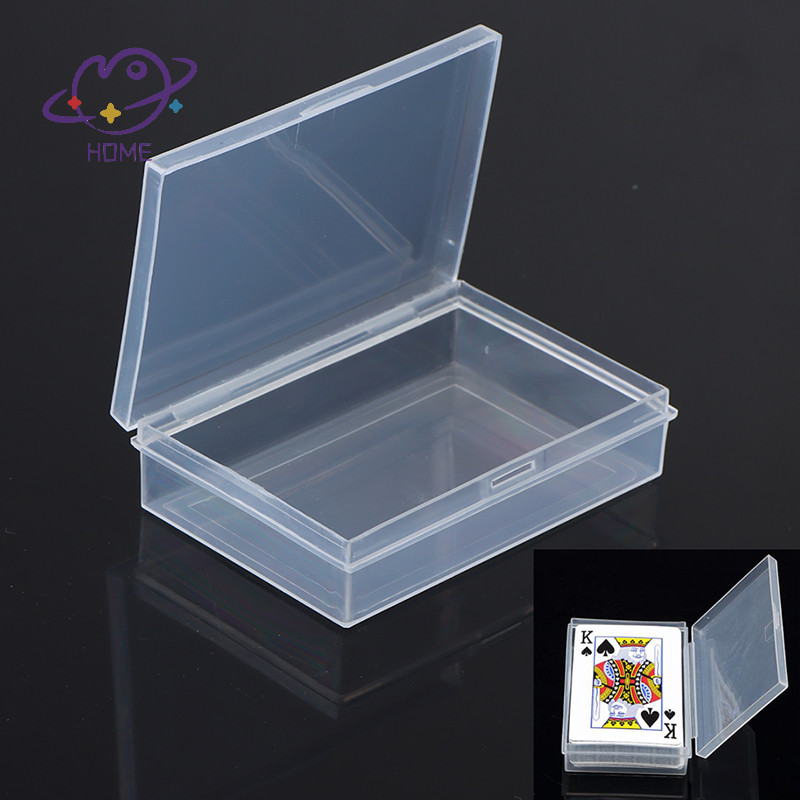 [mayhome] Hộp nhựa Chơi bài Hộp đựng Hộp đựng PP Hộp đựng Poker Đóng gói {TH}