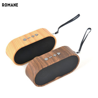 Loa Bluetooth hạt gỗ F3 Loa thẻ Mini cổ điển