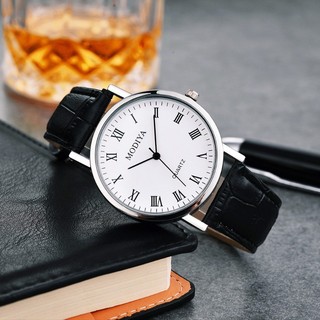 Đồng hồ đeo tay nam da thời trang Đồng hồ đeo tay thạch anh Đồng hồ đeo tay nam sáng tạo Đồng hồ đeo tay thạch anh dành cho nam giới