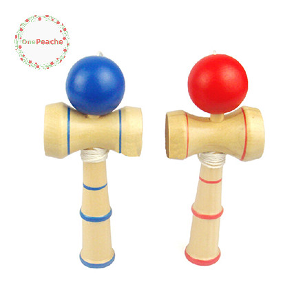OnePache Kid Ngộ nghĩnh Kendama Nhật Bản Truyền Thống Gỗ Trò Chơi Kỹ Năng Quà Tặng Giáo Dục VN
