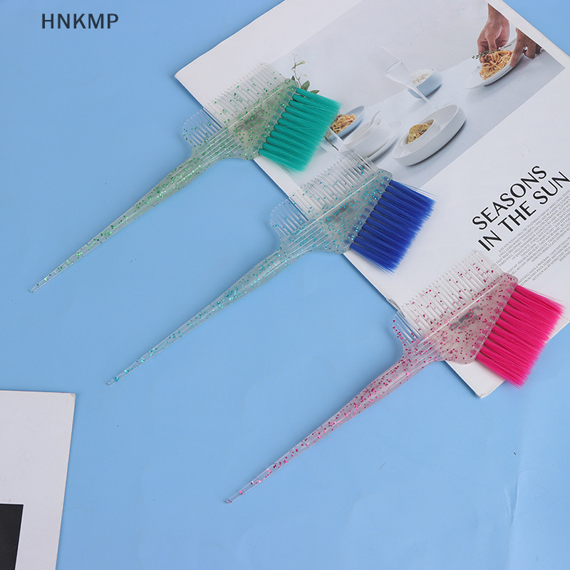 Hnkmp ~ Pro Salon Hair Color Hair Dye Brush Lược nhuộm tóc Root Hair Bleach Tint Brush.