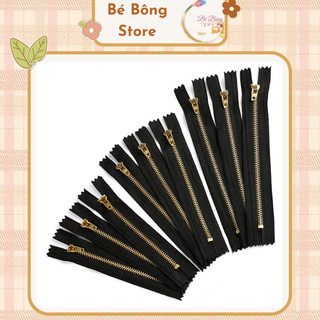 Dây kéo khóa đồng, dây kéo răng đồng số 3