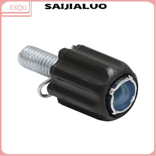 Saijialuo [Exqu] 2 miếng hộp cáp điều chỉnh xe đạp M5 ren Derailler bu lông