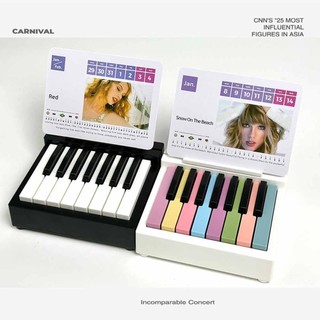 Taylor Swift Piano Calendar 2024 with Music Sheets Toy Piano Musical Instrument