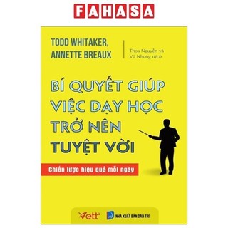 Sách bí quyết giúp việc dạy học trở nên tuyệt vời - chiến lược hiệu quả mỗi ngày