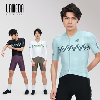 Lameda Mới Đi Xe Đạp Jersey Mùa Xuân Smumer Nam Tay Ngắn Và Dài Tay Top Mỏng Xe Đạp Đường Bộ Top Nhanh Khô Quần Áo Xe Đạp