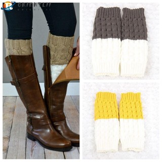 Orientlii 1 Đôi / bộ Chân Ấm Áp Thời Trang Mùa Đông Nữ Quà Tặng Quần Áo Phụ Kiện Boot Cuff