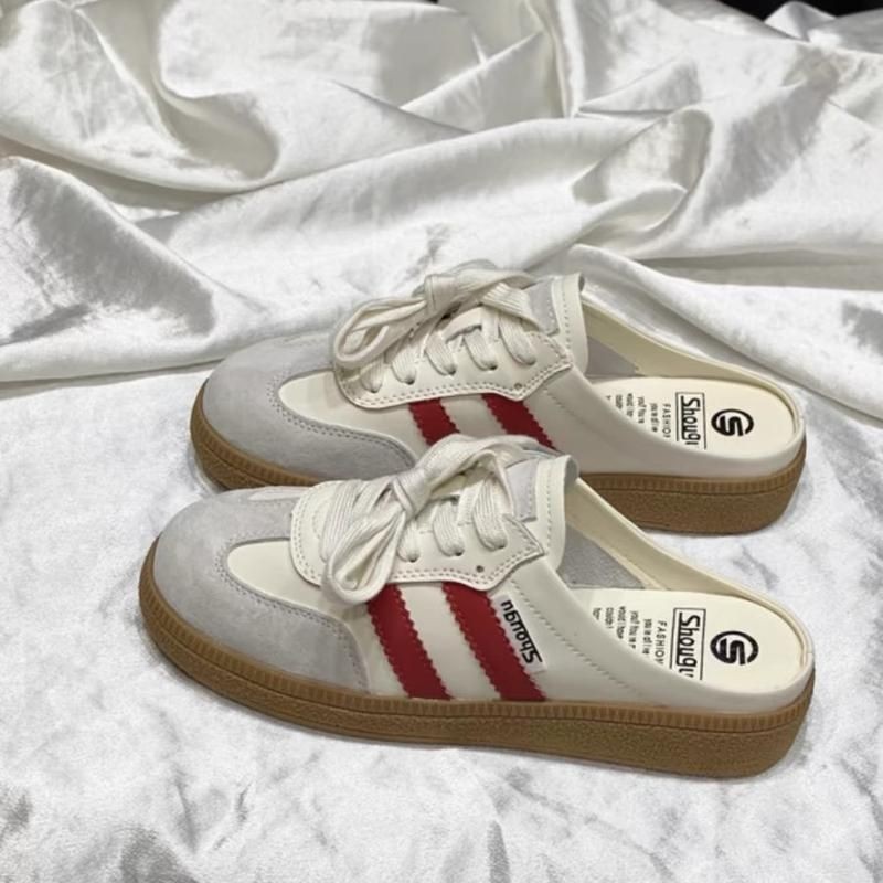 Giày Sục Nữ 2 Vạch Sọc Đế Cao 3cm TZU2SO