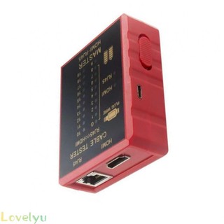 ⭐READY STOCK ⭐Test HDMI Compatible Cables and Telephone Lines with this Multifunctional Tester