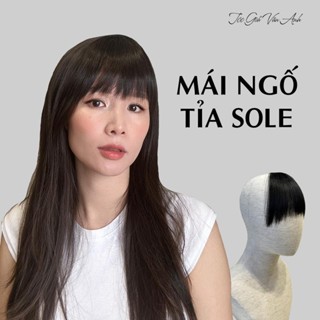 Mái ngố tỉa sole tóc th.ật - Tóc Giả Vân Anh