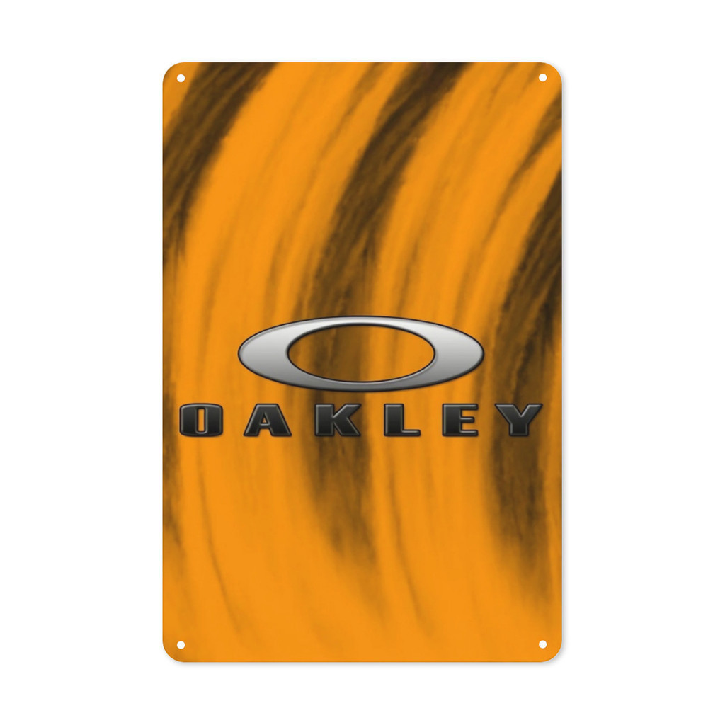 Oakley Kim Loại Tín Hiệu Poster Vintage Kim Loại Tín Hiệu Poster 20 * 30cm Dán Tường Nhà Thời Trang 