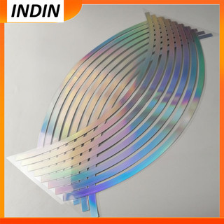 Mai 10-19 Inch Vành Bánh Xe Băng Cho Xe Máy Sọc Phản Quang Chống Thấm Nước Trang Trí Dán