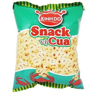 Bịch 10 gói snack cua kinh đô - bim bim cua xanh 10 gói x 29gr