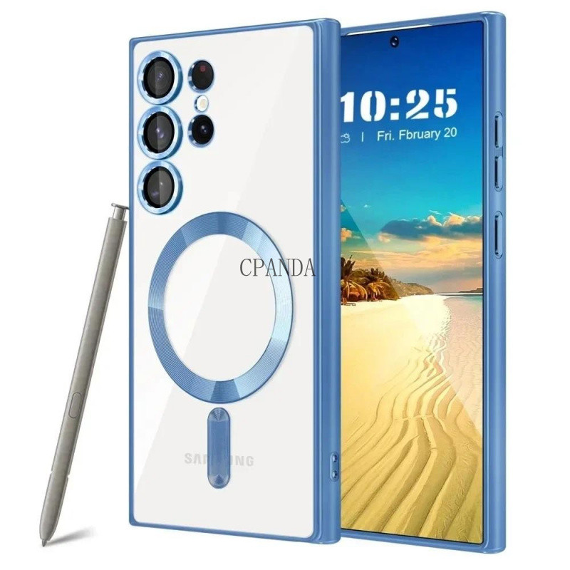 Ốp Từ Tính Mềm Trong Suốt Cho Samsung A56 A55 A26 A25 Samsung Galaxy A15 A16 A35 A05S A55 A56 A36 A2