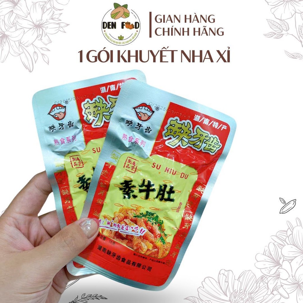 1 Gói Khuyết Nha Xỉ Siêu Cay - Ăn Vặt Denfood