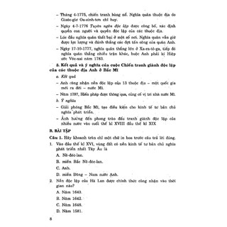 Sách - Để Học Tốt Lịch Sử 8 (Tái Bản 2020)