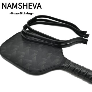 NAMSHEVA Dải viền mái chèo Pickleball, Băng bảo vệ cạnh khung sợi Carbon màu đen, Giảm va đập và ma sát Chống trầy xước Bảo vệ vợt Pickleball chống va chạm