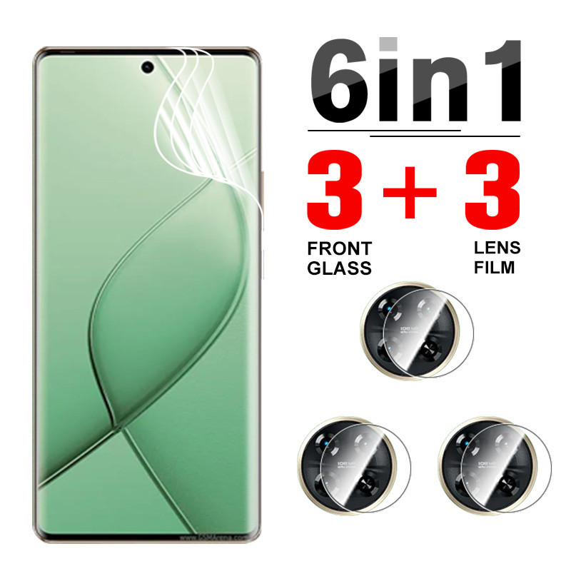 Phim Hydrogel Trước 6in1 Cho Tecno Spark 20 Pro Plus Pro + Bảo Vệ Màn Hình Phim Mềm Cho Tecno Spark 20C 20 c Ống Kính Bảo Vệ Phim
