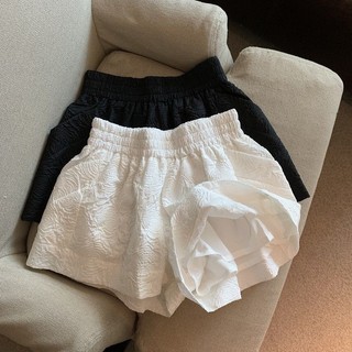 Quần short nữ jacquard cao cấp chữ a quần short màu trơn