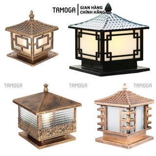 Đèn trụ cổng ngoài trời, sân vườn cỡ 200mm và 250mm TAMOGA HASPER 8559