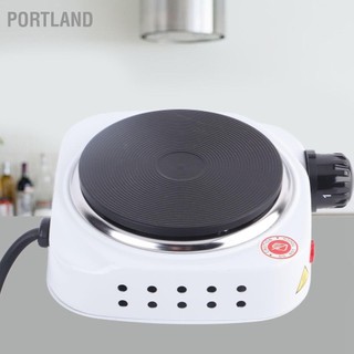 Portland Bếp điện mini cầm tay 500W Máy sưởi gia đình đa chức năng