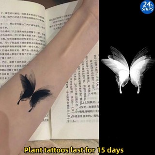 Đôi Bóng Họa Tiết Bướm Hình Xăm Cánh Tay Cây Hình Xăm Chống Thấm Nước Hình Xăm Miếng Dán Kéo Dài Trong 15 Ngày Tạm Thời Hình Xăm Giả