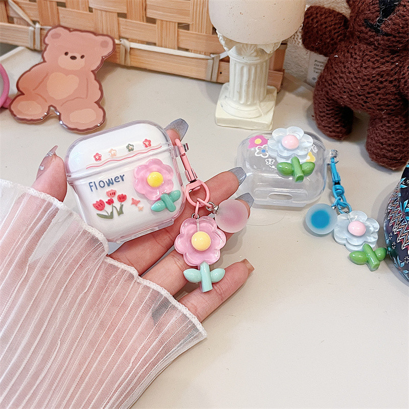 Dành Cho Remax CozyBuds W27 ốp tai ng Case  Vỏ Tai Nghe Hoa Tai Nghe handmade DIY