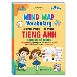 Sách Chinh Phục Từ Vựng Tiếng Anh Bằng Sơ Đồ Tư Duy Mind Map Vocabulary - Theo CT SGK Global success - Minh Thắng