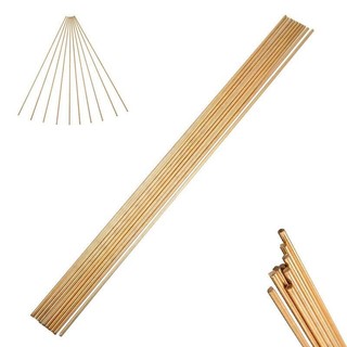 -10 chiếc Que đồng thau 2mm * 250mm để sửa chữa hàn hàn