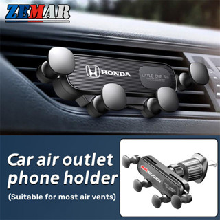 Giá đỡ điện thoại trọng lực cho ô tô Honda xoay 360° Điều Hướng Chân Đế Móc Loại Lắp Đặt Cho Xe Honda Brio City Civic CRV HRV BRV Accord Mobilio WRV Odyssey Freed Jazz