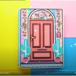 wednesday ngôi nhà cầu vồng của búp bê -Happyfunny