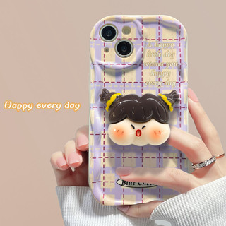 Iphone Mới Kem Cô Gái Xấu Xí Đứng Sáng Tạo Niche Thời Trang Đơn Giản Bao Gồm Tất Cả Ốp Điện Thoại Chống Rơi Cho 7 7plus 8 8plus Xs Xr 11 12 13 14 15 Pro Plus Promax