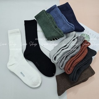 10 đôi tất Uni.Qlo lót lông dày dặn xuất xịn chính hãng Uni.Qlo